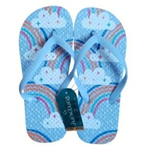 NWT Girl's flip flops size toddler 11/12 💦